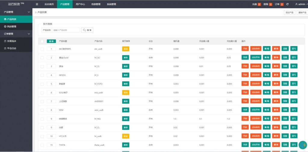 出海版理财源码/ThinkMarkets外汇微盘系统/余额宝/六种语言