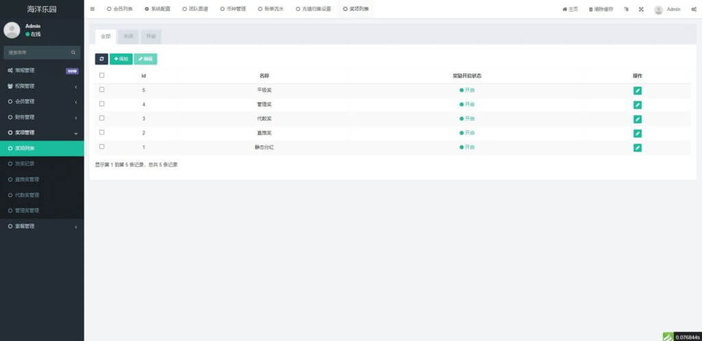 海洋乐园USDT理财源码/USDT投资系统/虚拟币静态收益/区块链源码
