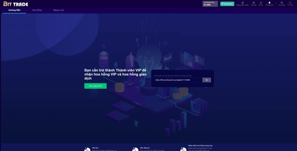 BitTrade越南语交易所源码/区块链交易所/越南交易所