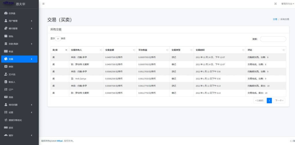 NFTZai多语言Laravel框架NFT交易源码/艺术数字藏品系统