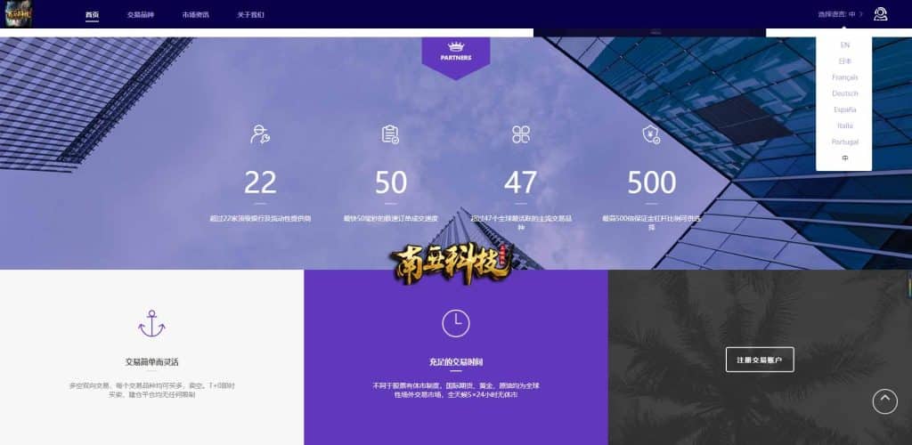 外汇MT5破解版CRM交易所源码/八国语言/可风控涨跌/团队推广/带落地官网页