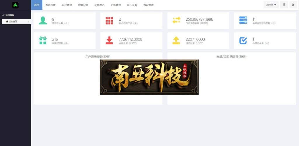 PNCEX区块链交易所源码/币币秒合约交易/IEO认购/智能质押挖矿系统