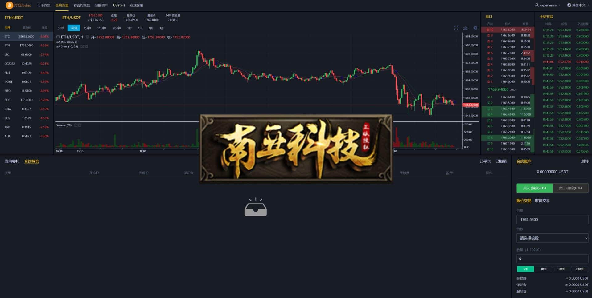 区块链BiFinance交易所源码/六国语言/游客登录试玩/币币秒合约系统
