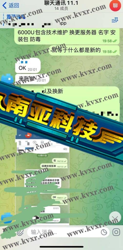 12月1日 聊天+维护+续费+换服务器+平台名字/已交付