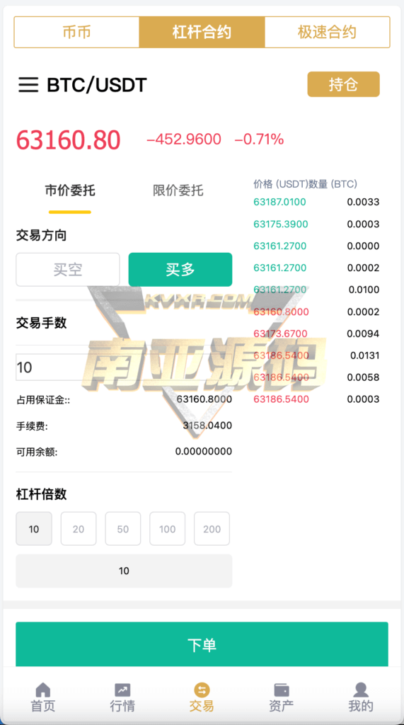 多语言Hoo虎符交易所源码/Dapp交易所/极速合约/C2C贷款
