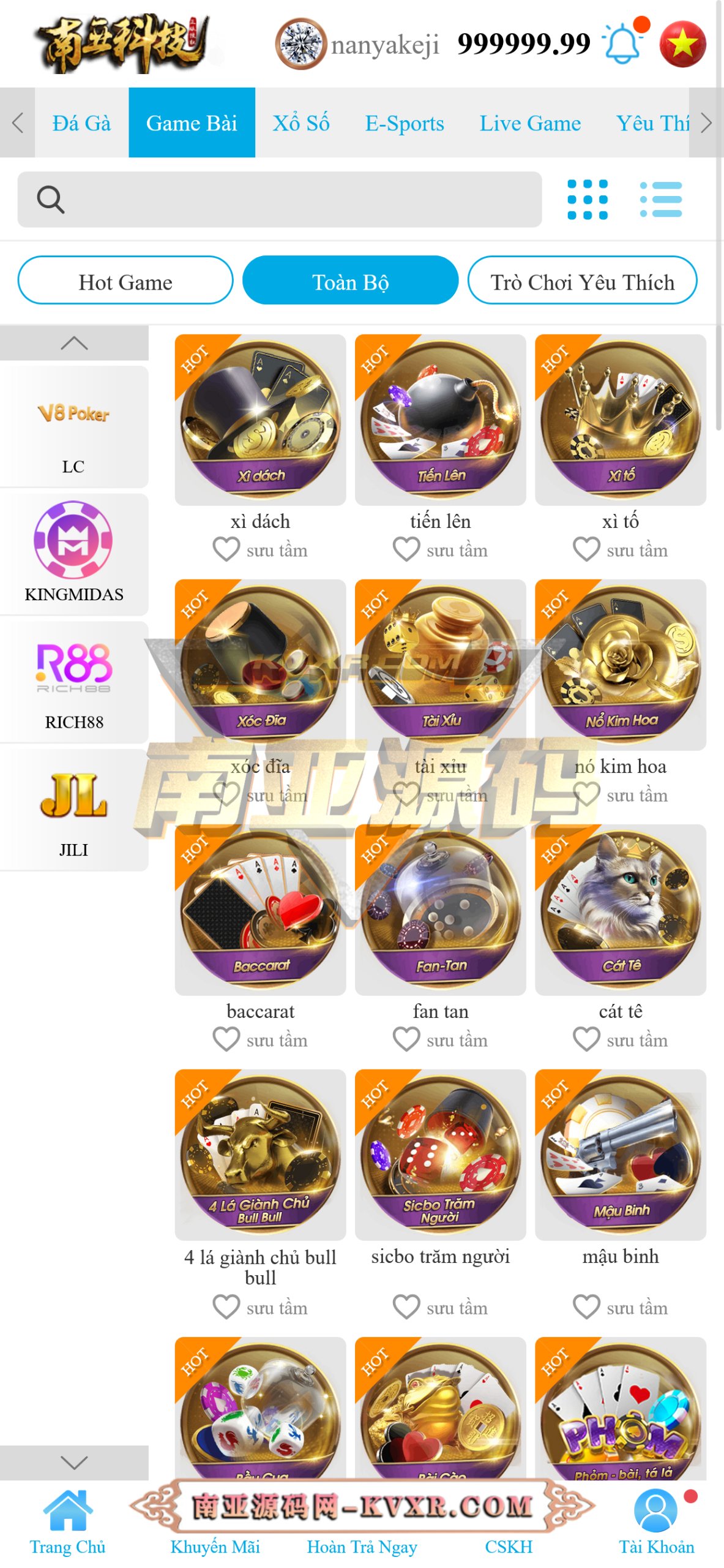 越南Jun88综合盘源码/越南博彩平台/多语言API接口游戏