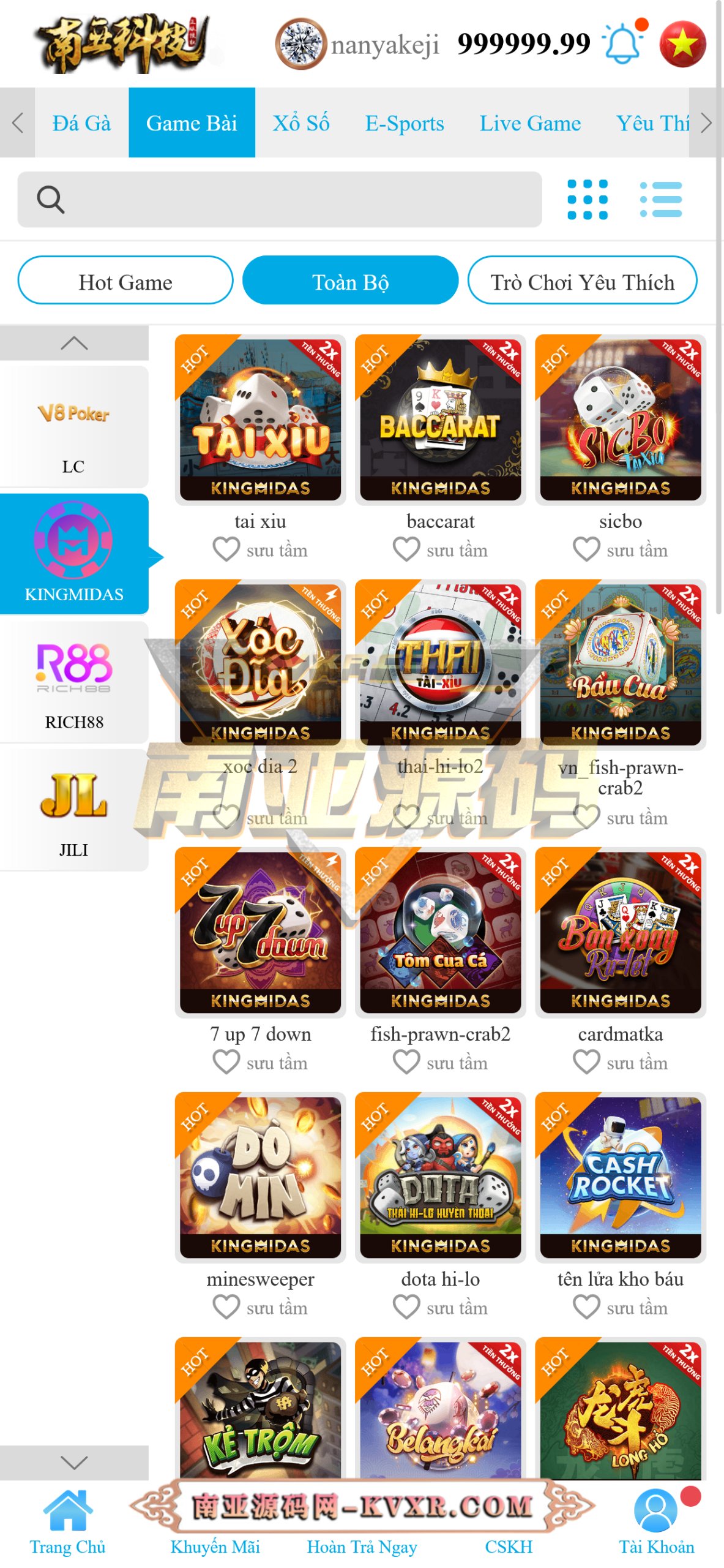 越南Jun88综合盘源码/越南博彩平台/多语言API接口游戏