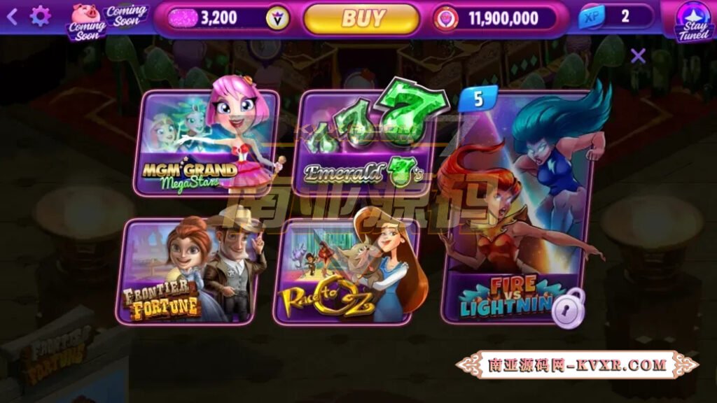 POP! Slots™ 老虎机游戏系统源码 | 欧美社交游戏系统平台 5 POP! Slots™老虎机娱乐城源码/欧美社交娱乐城/海外积分游戏