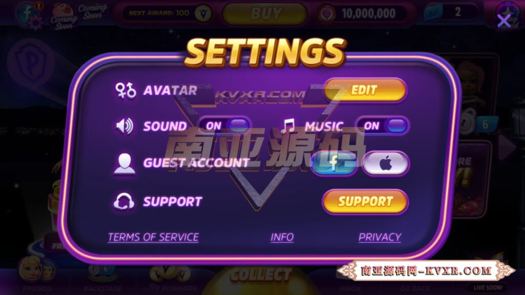 POP! Slots™ 老虎机游戏系统源码 | 欧美社交游戏系统平台 8 POP! Slots™老虎机娱乐城源码/欧美社交娱乐城/海外积分游戏