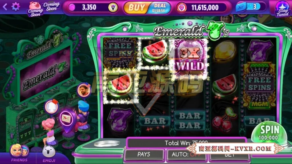 POP! Slots™ 老虎机游戏系统源码 | 欧美社交游戏系统平台 14 POP! Slots™老虎机娱乐城源码/欧美社交娱乐城/海外积分游戏